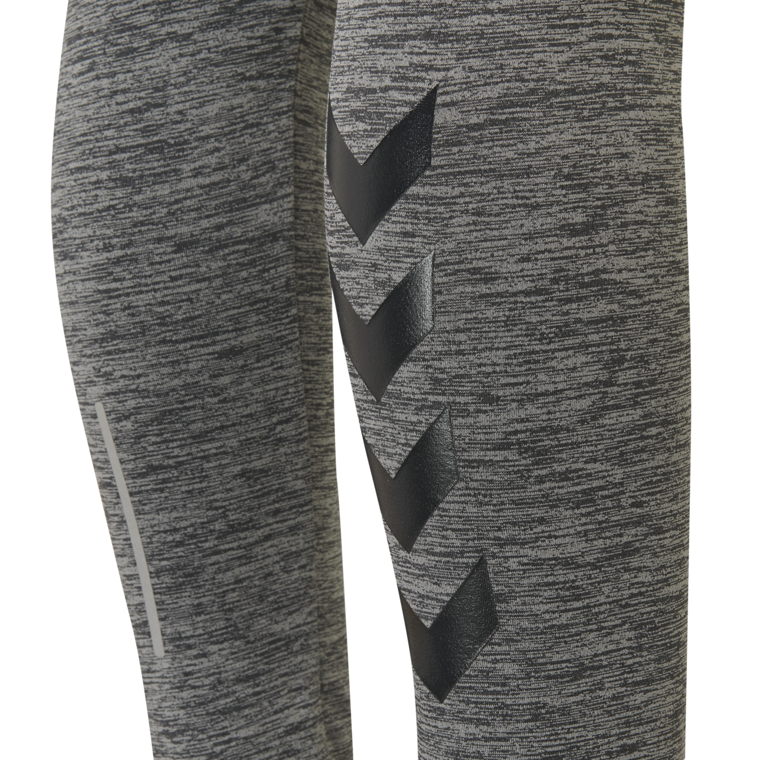 hmlSELBY TAPERED PANTS, DARK GREY MELANGE, packshot