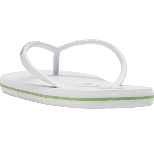 CHEVRON FLIP FLOP, WHITE, packshot
