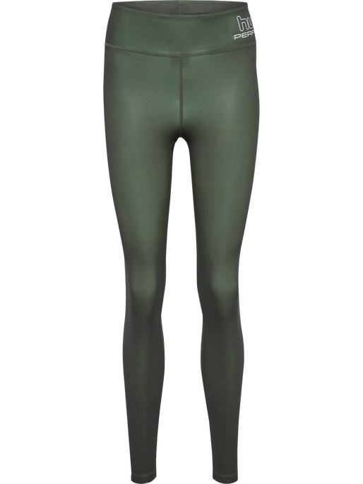 hmlTE FUNDAMENTAL MID WAIST TIGHTS, CLIMBING IVY hmlTE FUNDAMENTAL MID WAIST TIGHTS, CLIMBING IVY, packshot