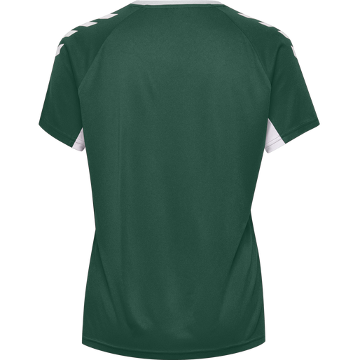 CORE TEAM JERSEY WOMAN S/S, EVERGREEN, packshot