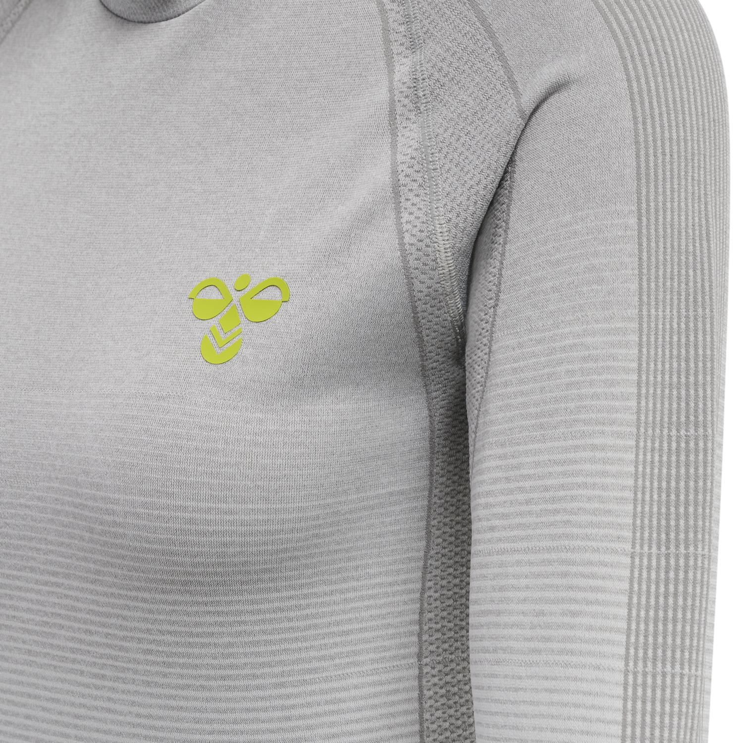 hmlGG12 TRAINING SEAMLESS L/S WOMAN, ALLOY MELANGE, packshot