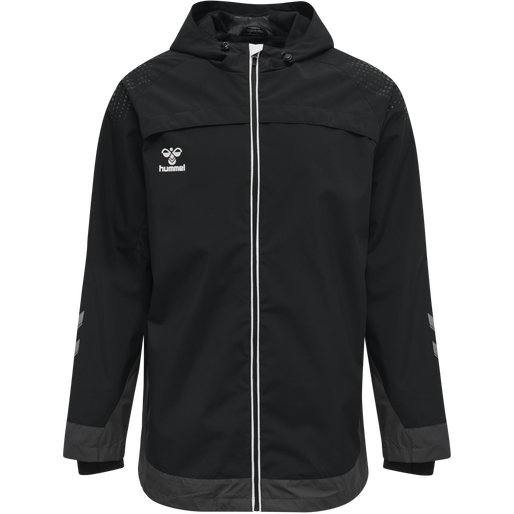 hmlLEAD ALL WEATHER JACKET , BLACK, packshot