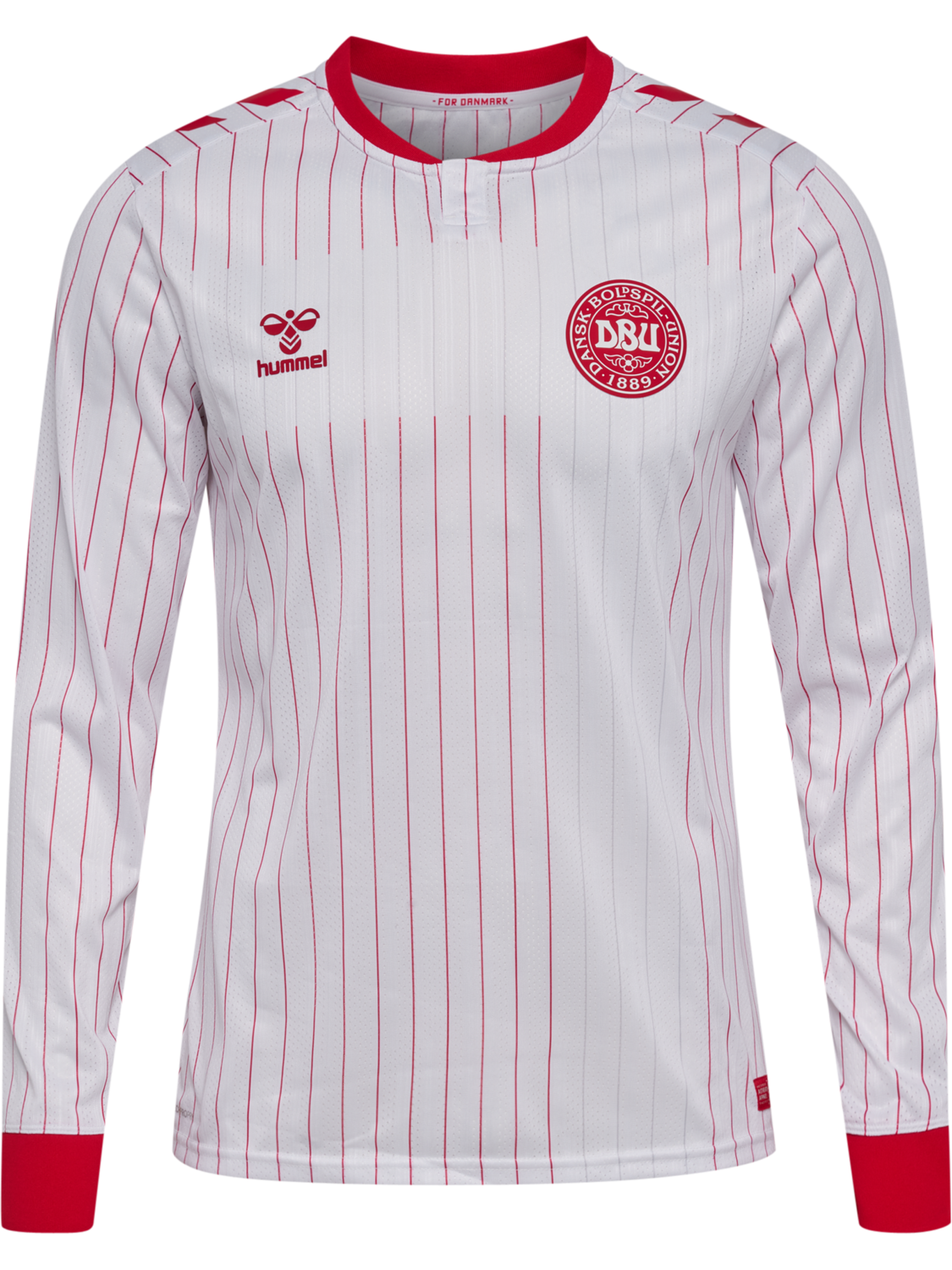 DBU 26 AWAY JERSEY L/S PRO, WHITE, packshot