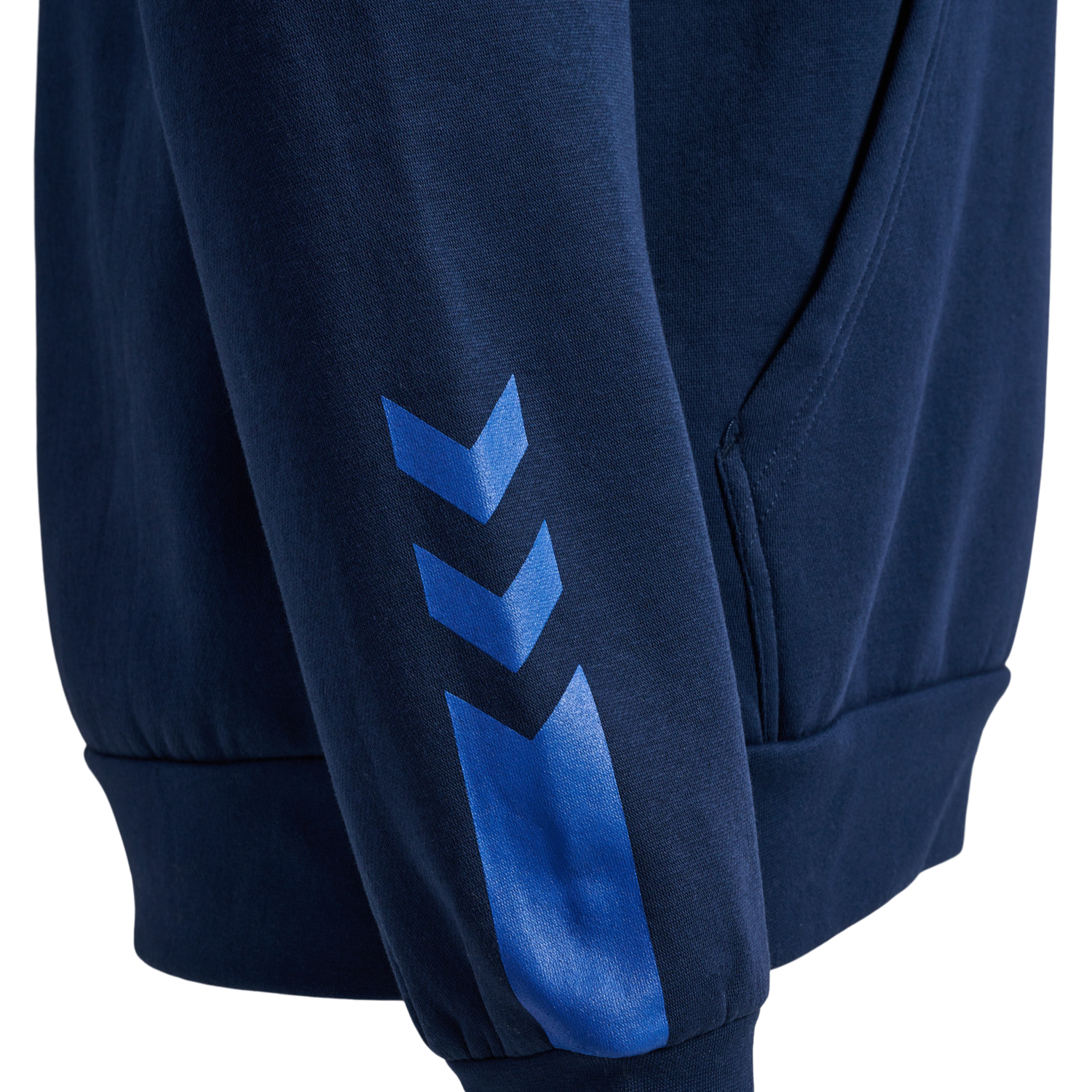 hmlACTIVE CO HOODIE, DRESS BLUES, packshot