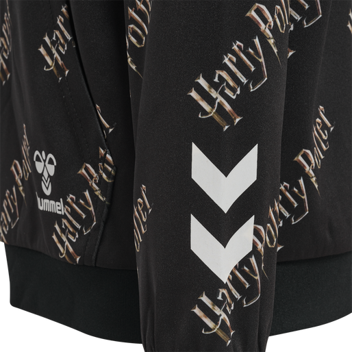 hmlHARRY POTTER HOODIE, BLACK, packshot