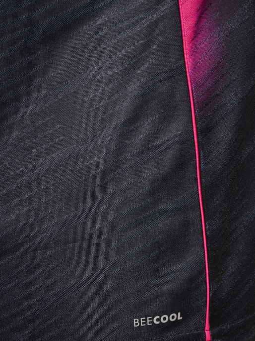 BIF 25/26 WOMEN AWAY JERSEY S/S, JET BLACK/BEETROOT BIF 25/26 WOMEN AWAY JERSEY S/S, JET BLACK/BEETROOT, packshot