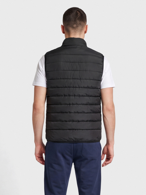 hmlNORTH WAISTCOAT, BLACK/ASPHALT, model