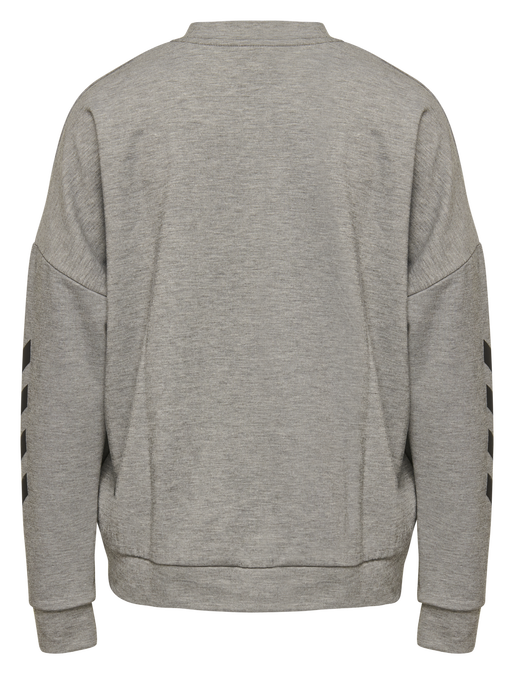 hmlESSI SWEATSHIRT, GREY MELANGE, packshot