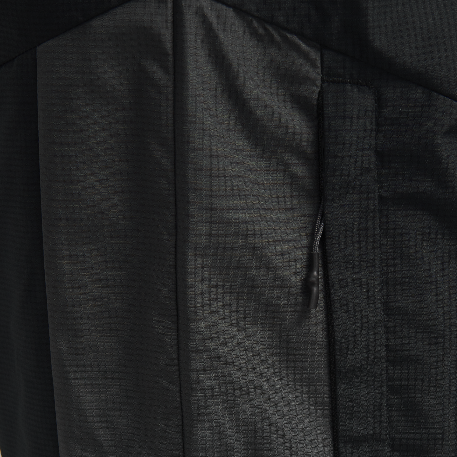 hmlNORTH SHELL JACKET, BLACK/ASPHALT, packshot