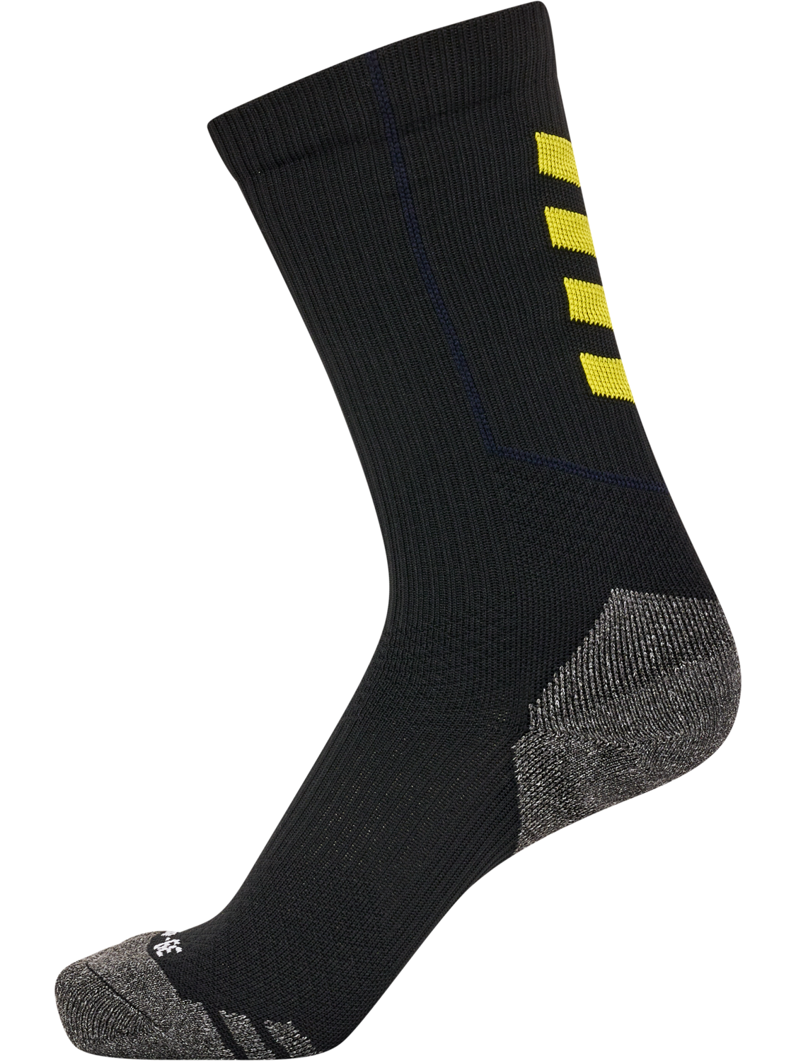 hmlPRO TRAINING SOCKS LOW, BLACK/BLAZING YELLOW, packshot