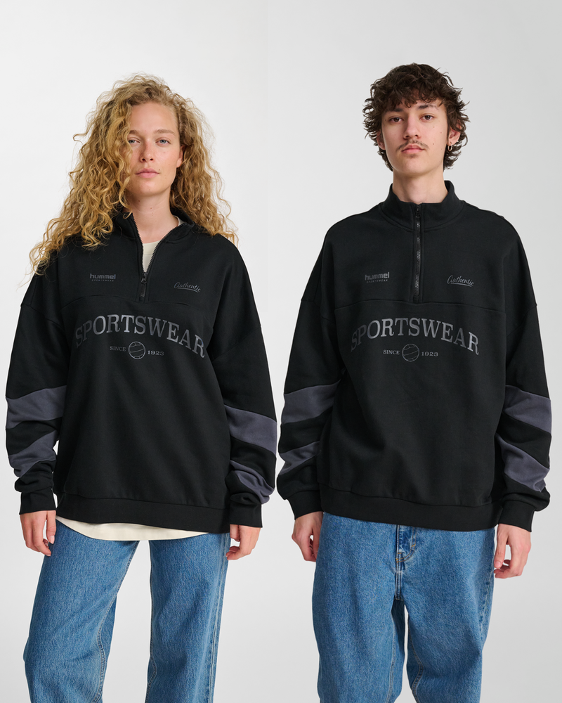 Hmloversized Halfzip Sw