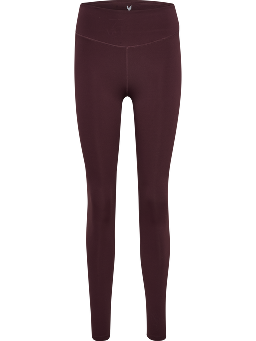 hmlPULSE HIGH WAIST TIGHTS, FUDGE hmlPULSE HIGH WAIST TIGHTS, FUDGE, packshot