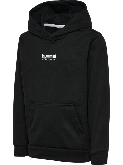 hmlCUA HOODIE, BLACK, packshot