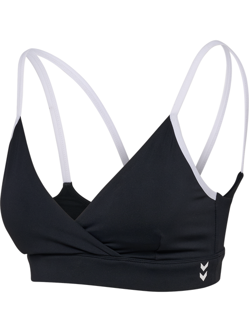 hmlYOGA STRAP BRA, BLACK, packshot
