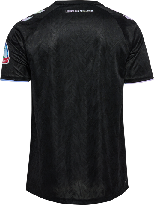 WER 24/25 3RD JERSEY S/S, BLACK, packshot