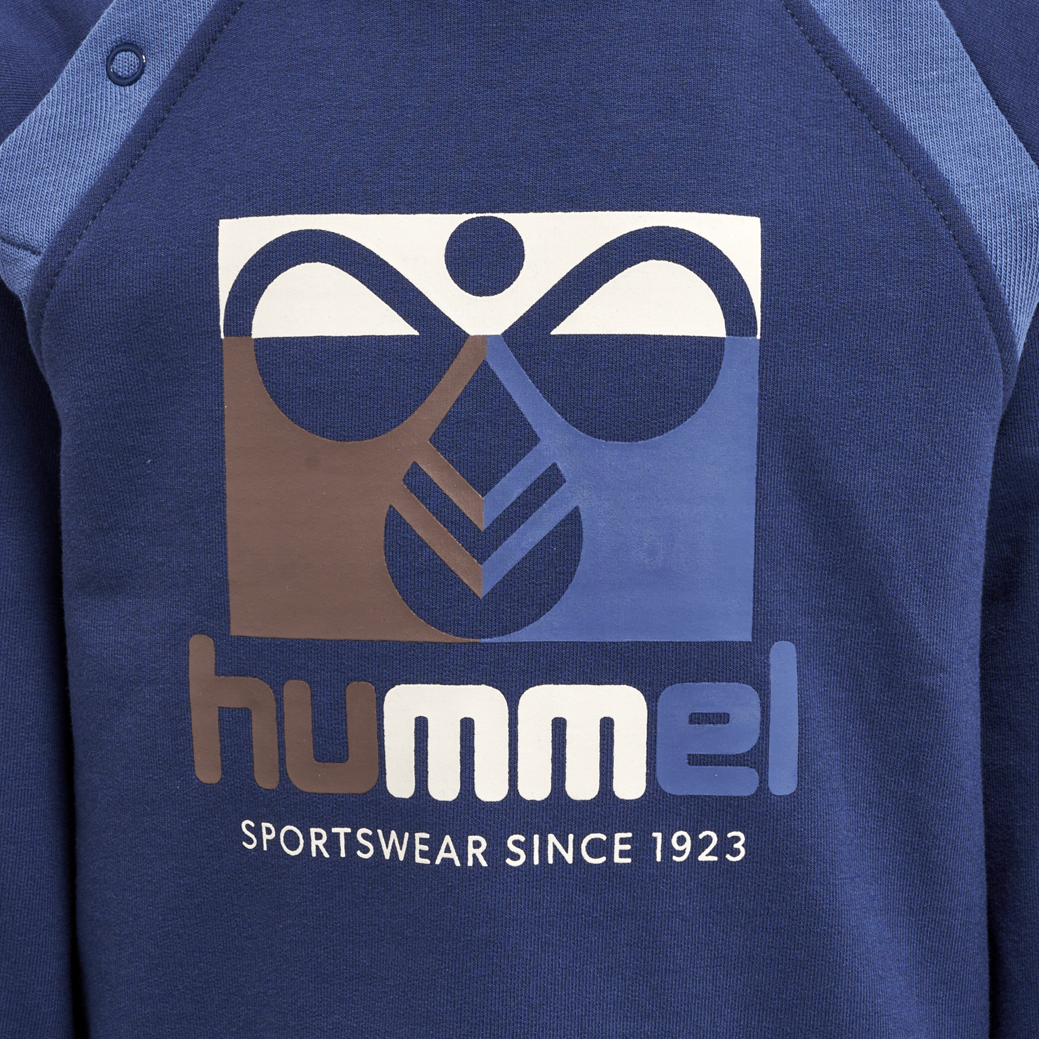 hmlLASSEN SWEATSHIRT, SARGASSO SEA, packshot