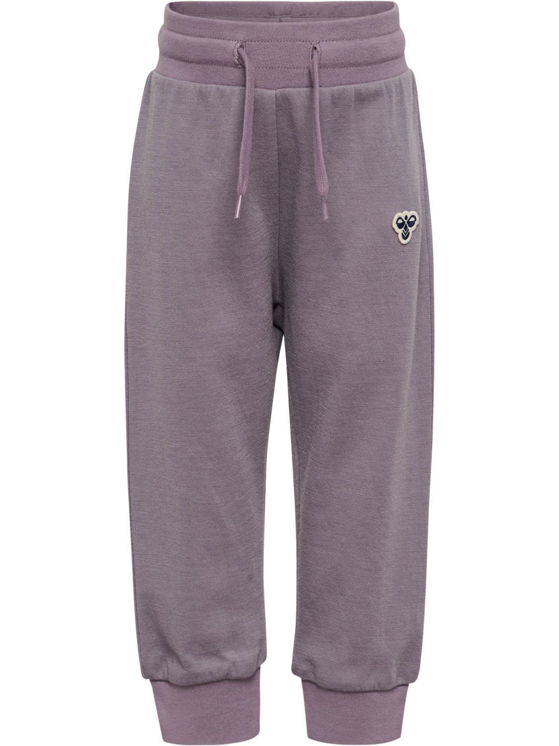 hmlMINI WOOL PANTS BEE, GRAY RIDGE, packshot