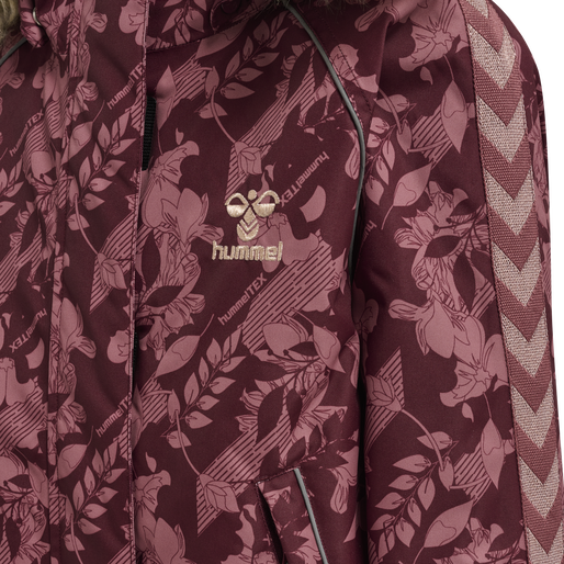 hmlICY TEX SNOWSUIT, WINDSOR WINE, packshot
