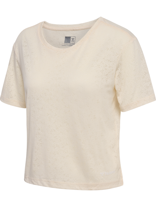 hmlMT LIGHT BURNOUT T-SHIRT, WHITECAP GRAY, packshot