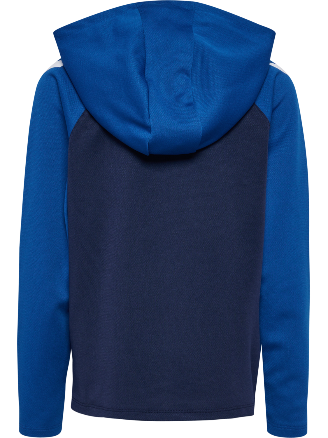 hmlLEAD 2.0 ZIP HOODIE KIDS, MARINE/TRUE BLUE, packshot