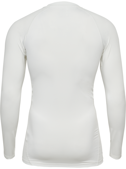 hmlBL PERFORMANCE TEE L/S, WHITE, packshot