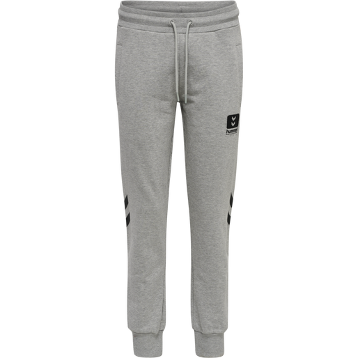 hmlLGC ALULA REGULAR PANTS, GREY MELANGE, packshot