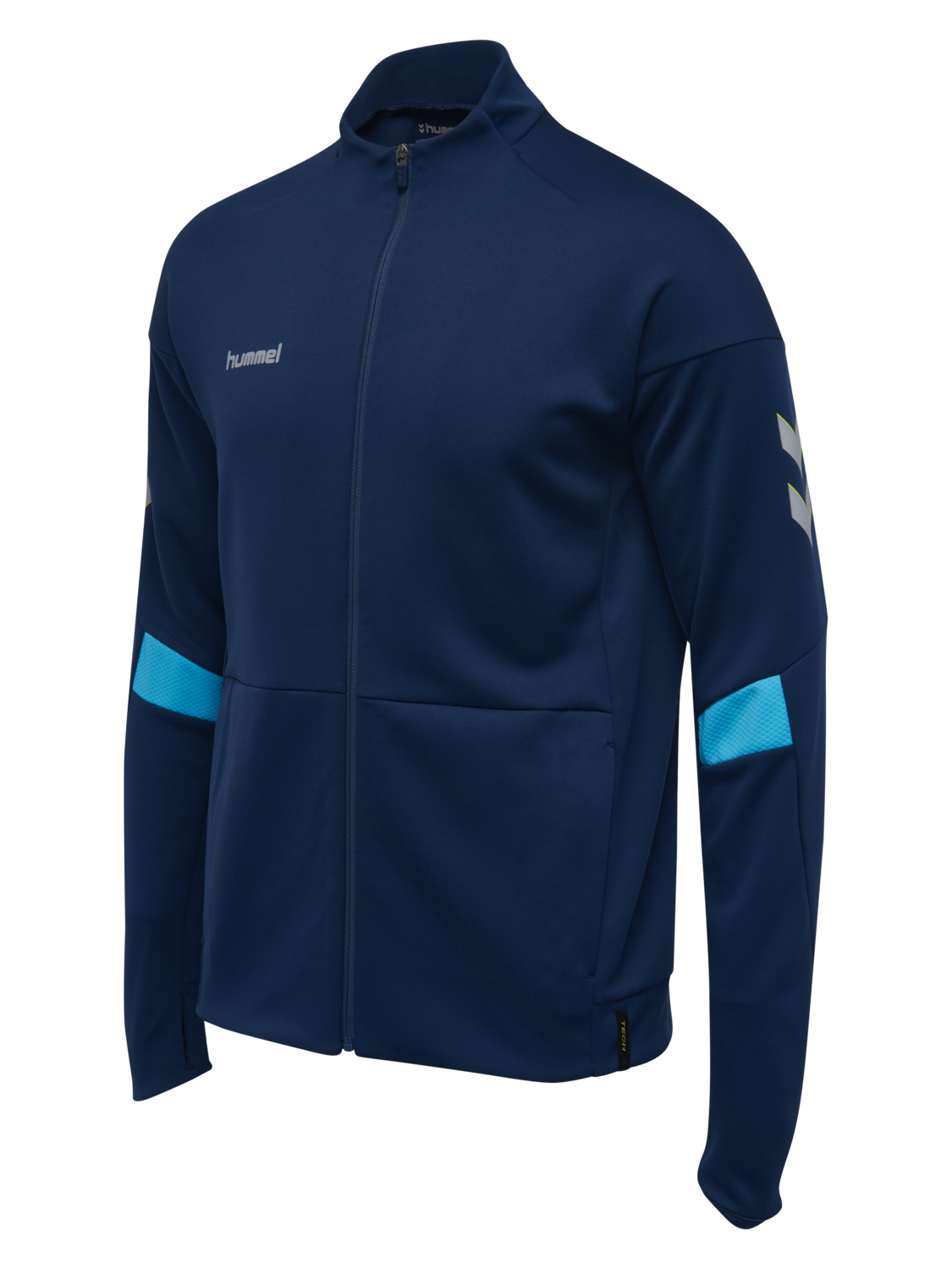 TECH MOVE POLY ZIP JACKET, SARGASSO SEA, packshot