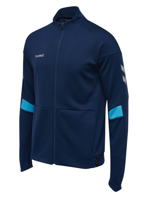TECH MOVE POLY ZIP JACKET, SARGASSO SEA, packshot