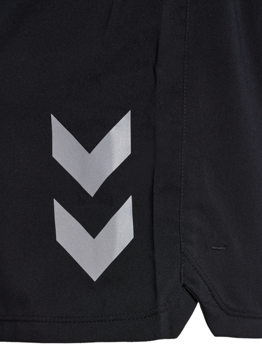 hmlRUN SHORTS WOMAN, BLACK hmlRUN SHORTS WOMAN, BLACK, packshot