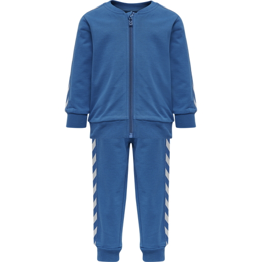 hmlBILLE TRACKSUIT, VALLARTA BLUE, packshot