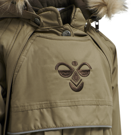 hmlMOON SNOWSUIT, CHOCOLATE CHIP, packshot