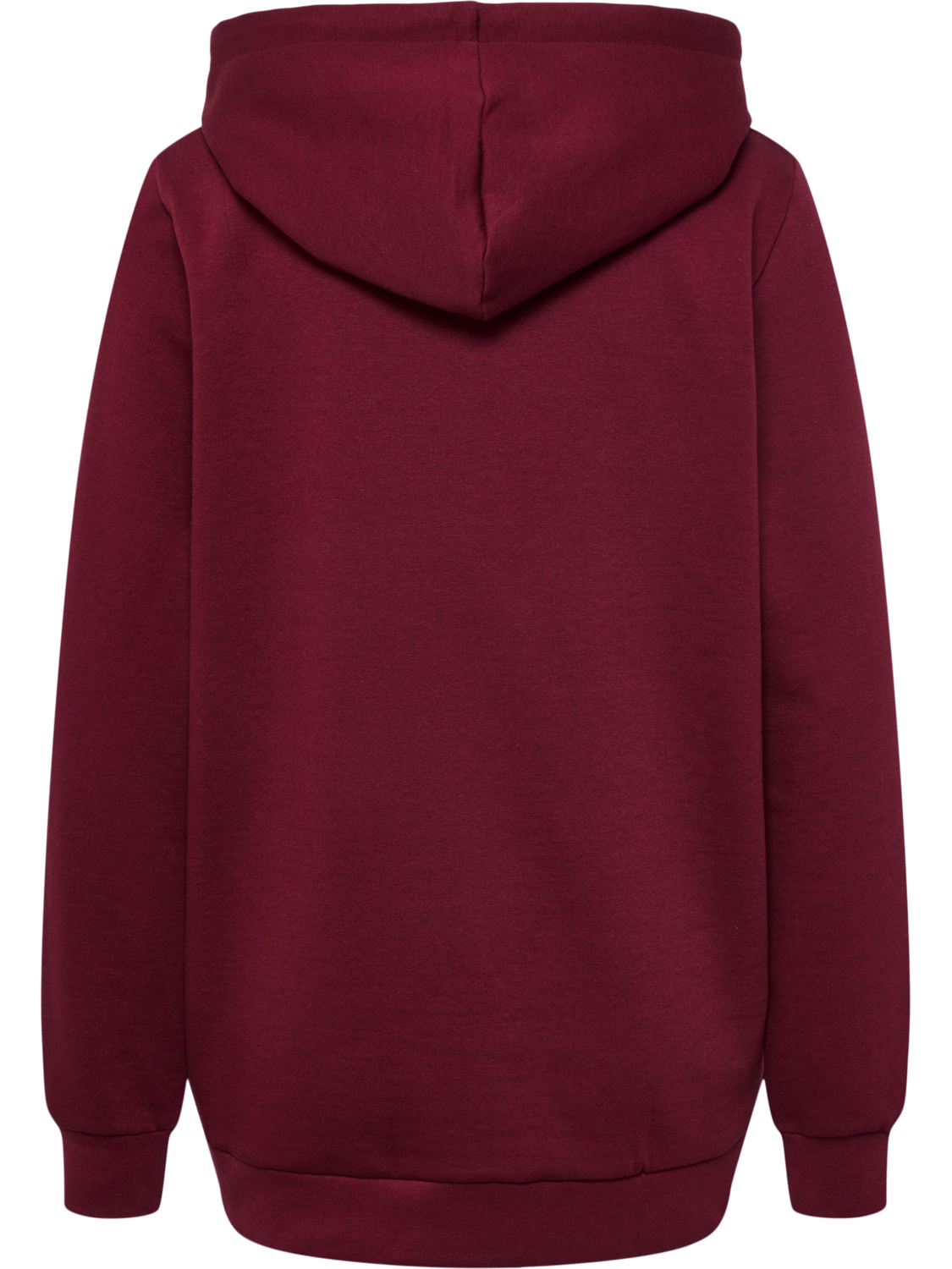 hmlBOOSTER WOMAN HOODIE, CABERNET, packshot