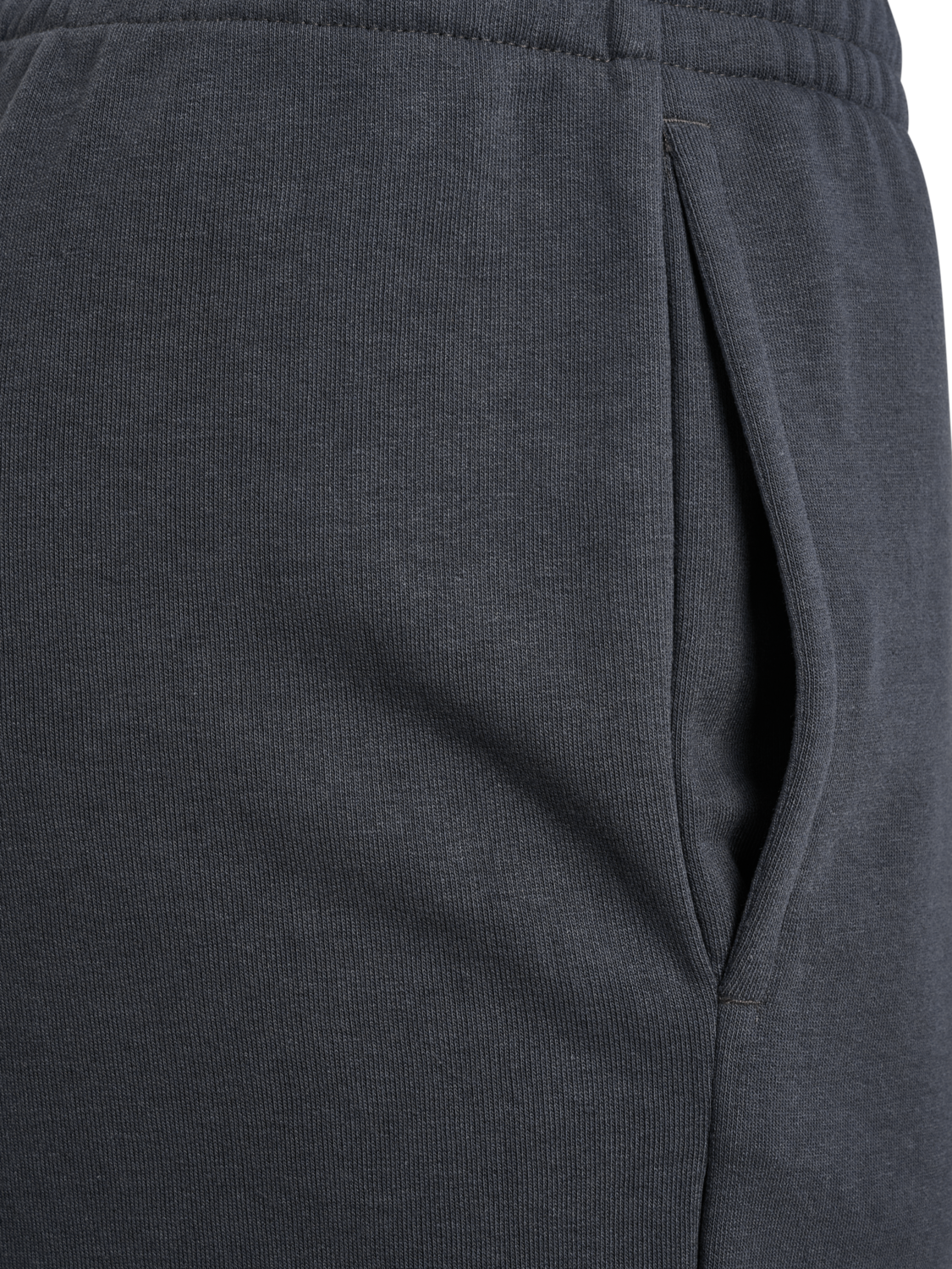 hmlPULSE SWEAT PANTS, EBONY, packshot