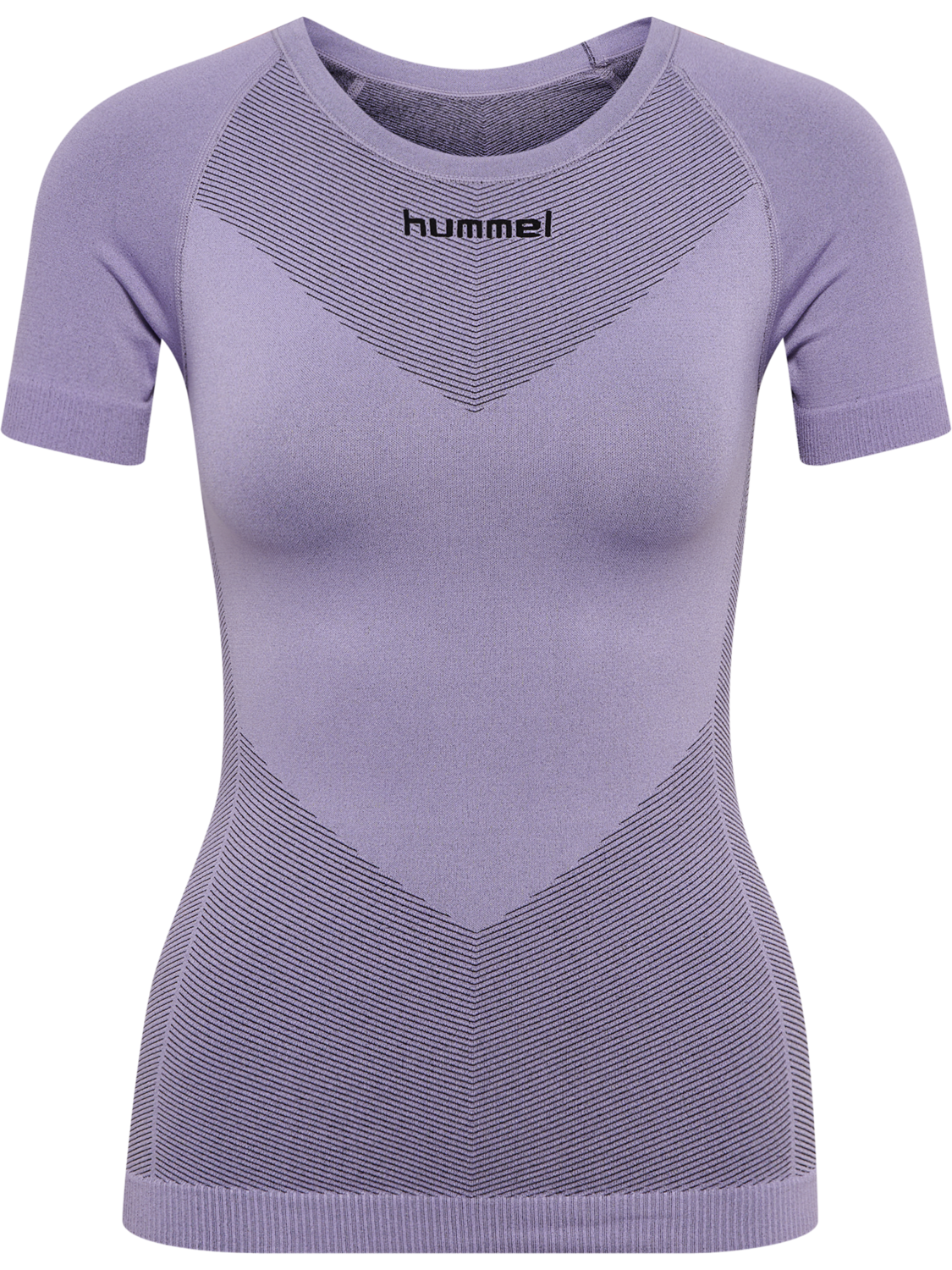 HUMMEL FIRST SEAMLESS JERSEY S/S W, LAVENDER MELANGE, packshot