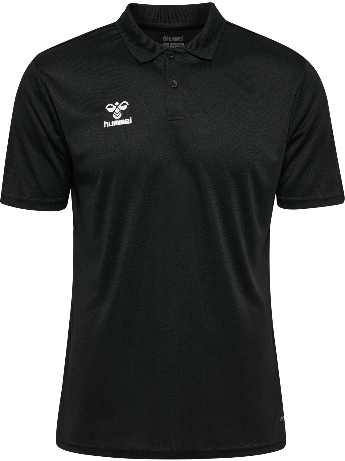 hmlESSENTIAL POLO, BLACK, packshot