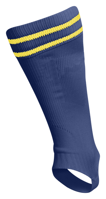 ELEMENT FOOTBALL SOCK FOOTLESS, TRUE BLUE/SPORTS YELLOW, packshot