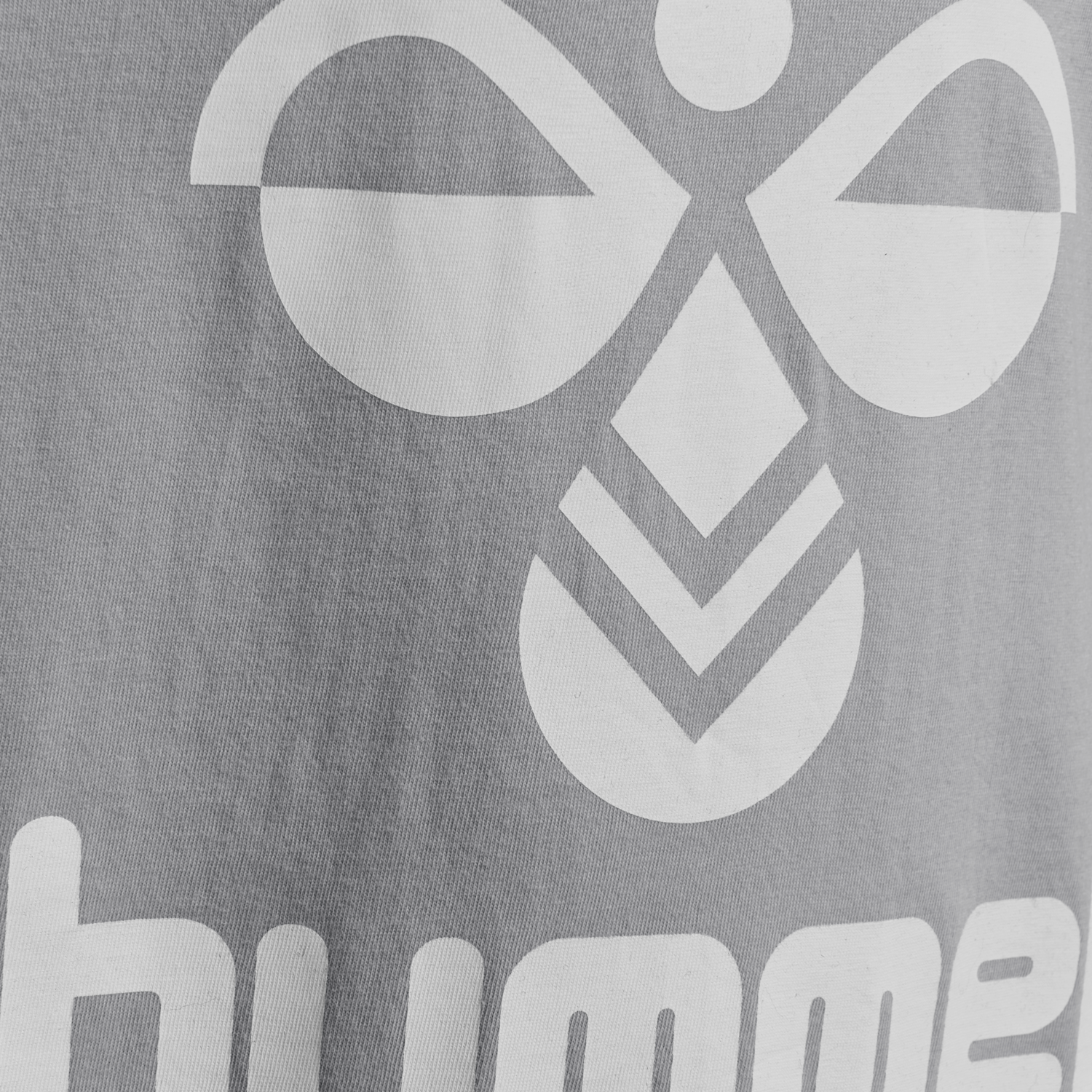 hmlTRES T-SHIRT S/S, GREY MELANGE, packshot