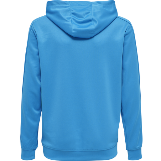 hmlPROMO KIDS POLY HOODIE, DIVA BLUE, packshot