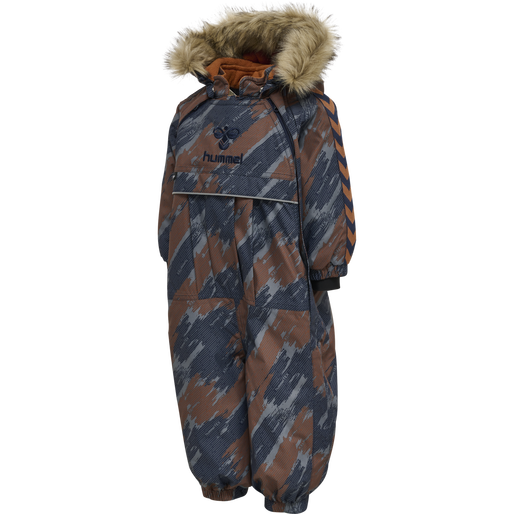 hmlMOON TEX SNOWSUIT, BLACK IRIS, packshot