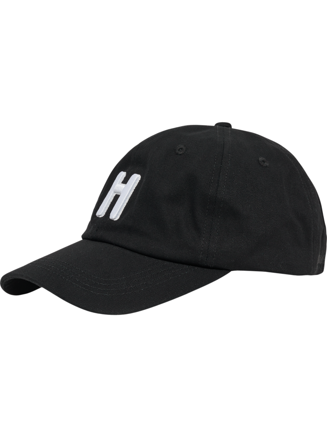 hmlBASEBALL CAP H EMBROIDERY, BLACK, packshot