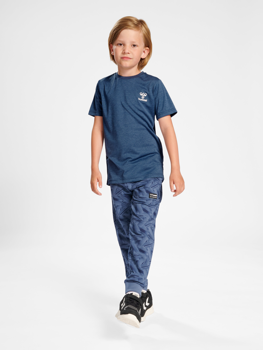 hmlMISTRAL T-SHIRT S/S, BERING SEA, model