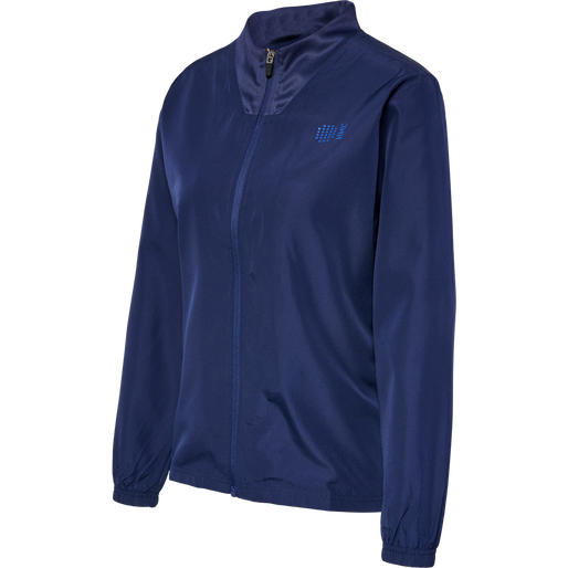 hmlCOURT WOVEN JACKET WOMAN, MARINE hmlCOURT WOVEN JACKET WOMAN, MARINE, packshot