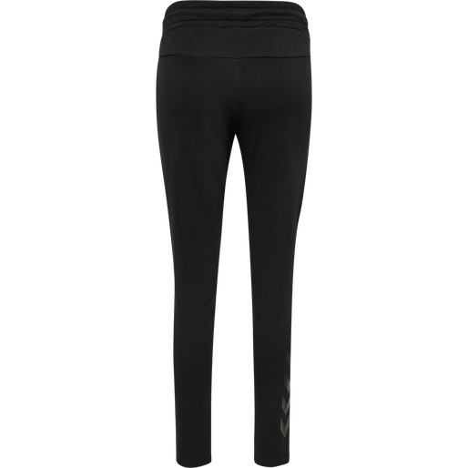 hmlNONI 2.0 TAPERED PANTS, BLACK, packshot