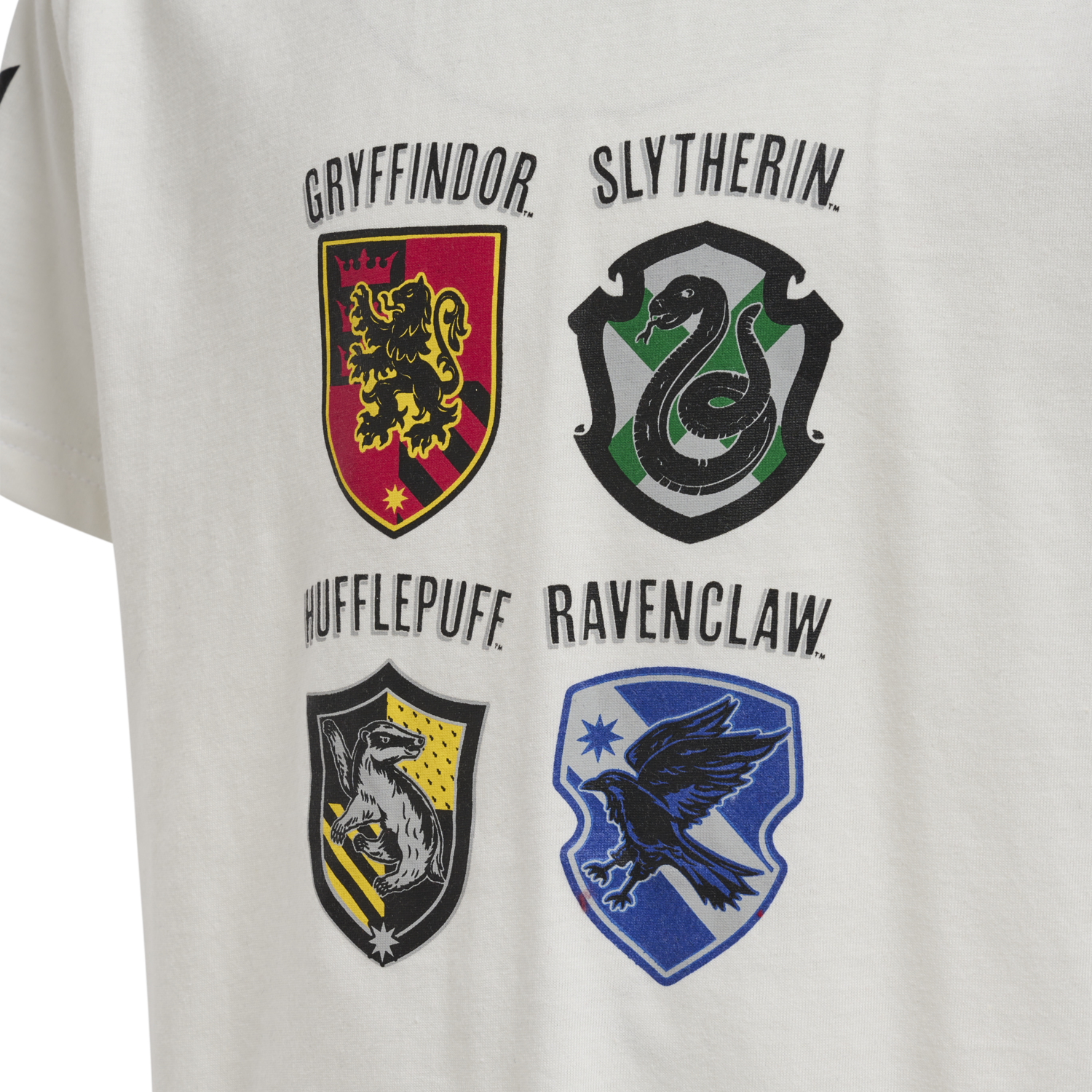 hmlHARRY POTTER TRES T-SHIRT S/S, MARSHMALLOW, packshot