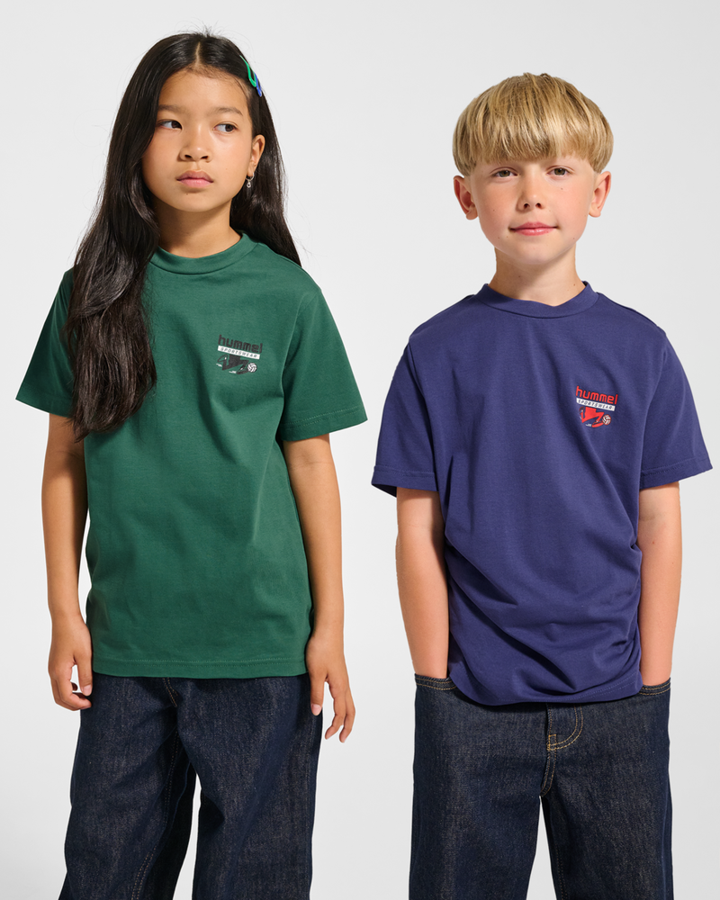 Hmljr Reg T-Shirt S/S Runner 2-Pack