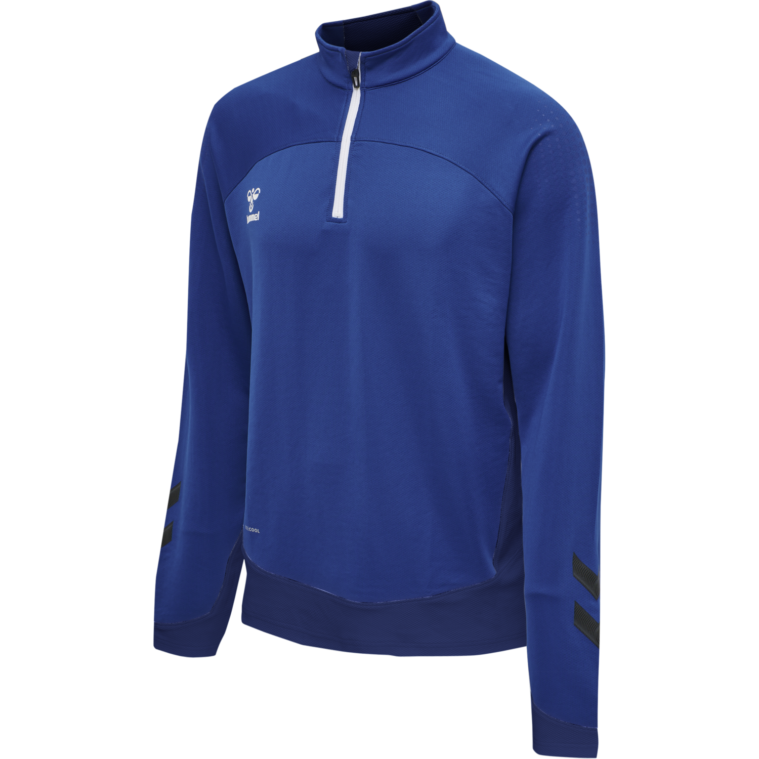 hmlLEAD HALF ZIP KIDS , TRUE BLUE, packshot