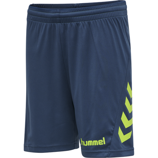 hmlPROMO KIDS DUO SET, LIME PUNCH/DARK DENIM, packshot