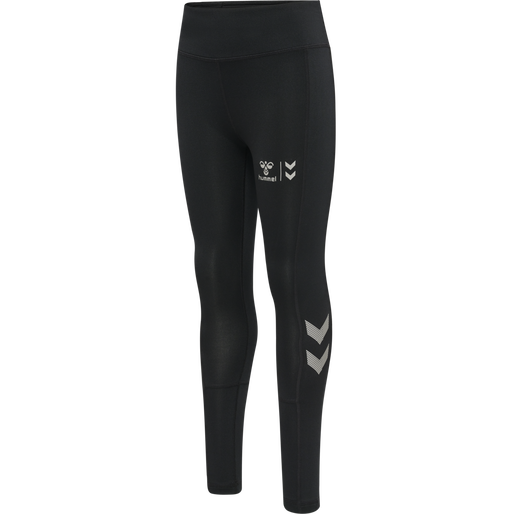 hmlMONSUN TIGHTS, BLACK, packshot