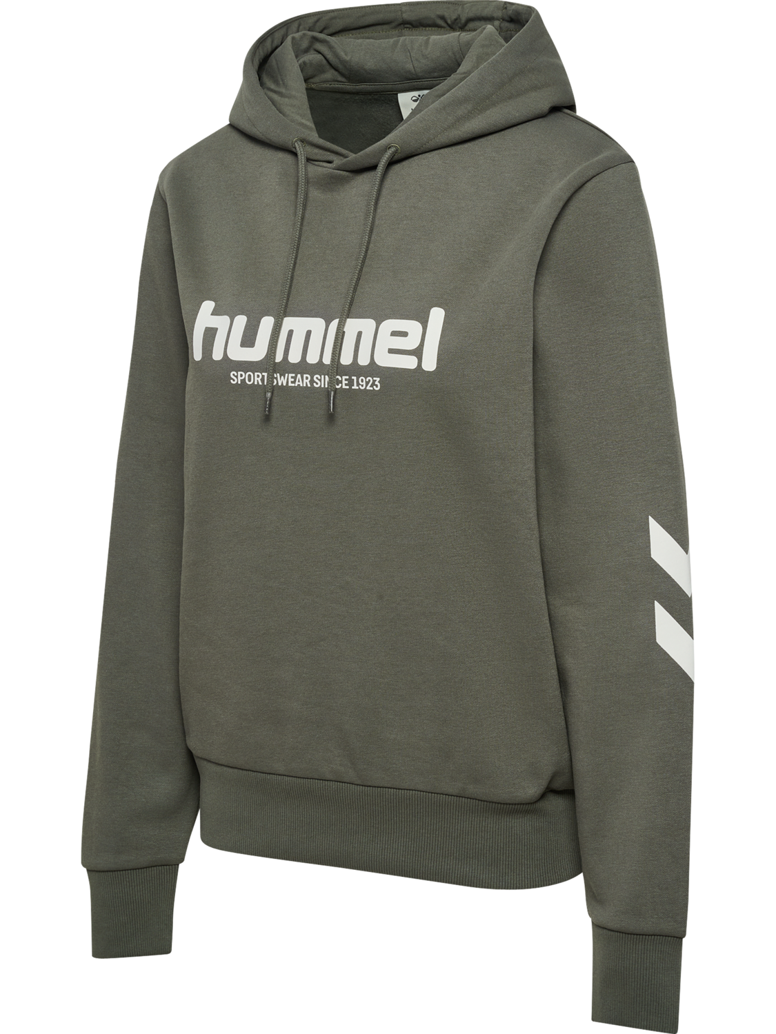 hmlLEGACY 2.0 W HOODIE, CASTOR GRAY, packshot