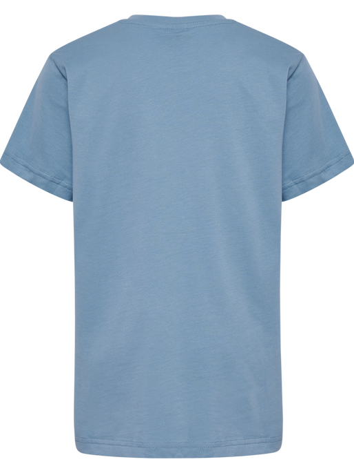 hmlPRINT T-SHIRT S/S, FADED DENIM, packshot